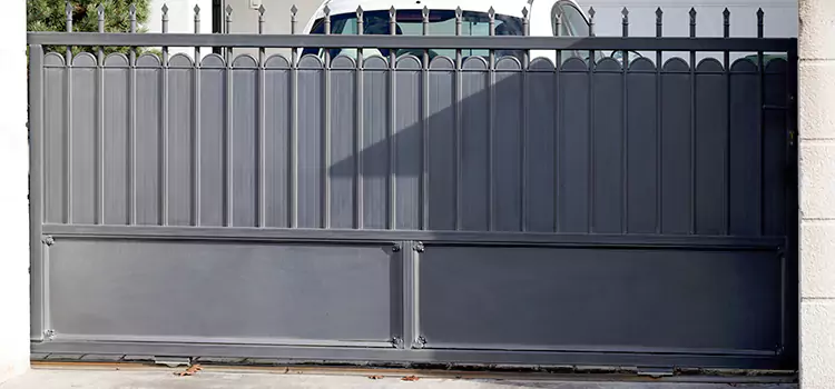 Metal Driveway Gate Installation North Potomac